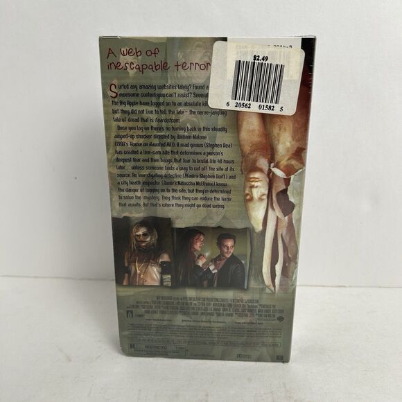 Fear Dot Com (VHS, 2003) Sealed - Picture 2 of 6